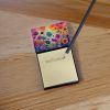 NEW Anemones in Color Sticky Note Holder Refillable Dispenser Self-Sticky Note Pads, Memo Pads Blank Desk Accessories