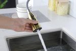 Kitchen Faucet with Pull Down Sprayer , High Arc Single Handle Kitchen Sink Faucet with Deck Plate, Commercial Modern Stainless Steel Kitchen Faucets