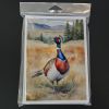 South Dakota Ringnecked Pheasant Greeting Cards Pack of 8 Blank Cards with Envelopes Whimsical A7 Size 5x7 Blank Note Cards