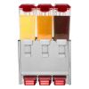 VEVOR Commercial Beverage Dispenser 10L x 3 Tanks Cold Juice Ice Drink Dispenser
