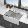 33 Drop in Farmhouse Sink - 33*22*10 Inch Kitchen Sink Stainless Steel 16 gauge Topmount Apron Front Kitchen Sink