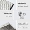 33 Drop in Farmhouse Sink - 33*22*10 Inch Kitchen Sink Stainless Steel 16 gauge Topmount Apron Front Kitchen Sink