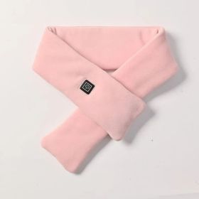 USB Women Men Heating Scarf Temperature Scarf 3 Gears Adjustable USB Charging Heat Control Neck Warmer For Cycling Camping USB Heated Scarf - Temperat (Color: Pink)