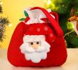 4pcs Christmas Gift Bags Drawstring Christmas Gift Doll Bag Candy Treat Bags