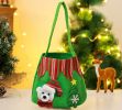 4pcs Christmas Gift Bags Drawstring Christmas Gift Doll Bag Candy Treat Bags